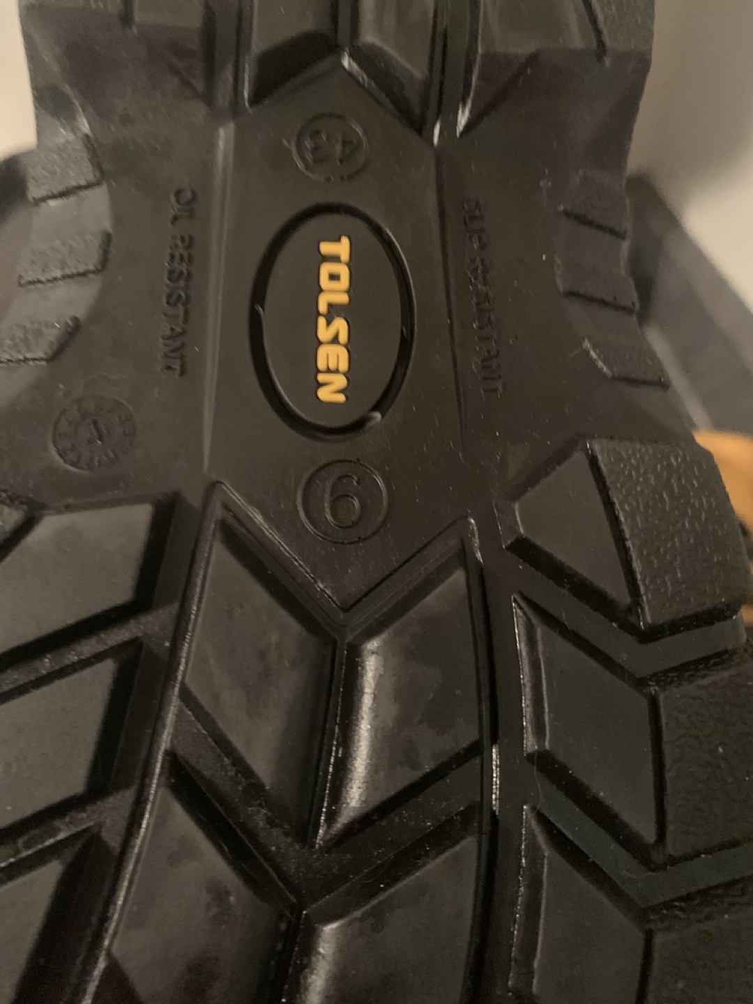 Men's Tolsen Safety Shoes - Size 43 💚 - photo 4