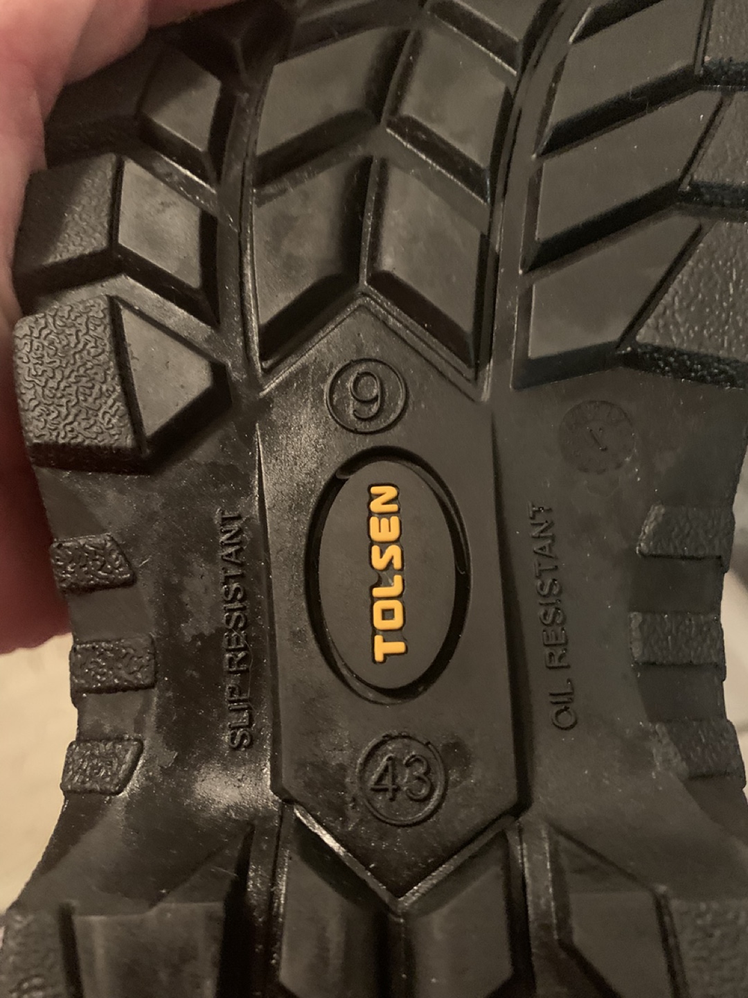 Men's Tolsen Safety Shoes - Size 43 💚 - photo 3
