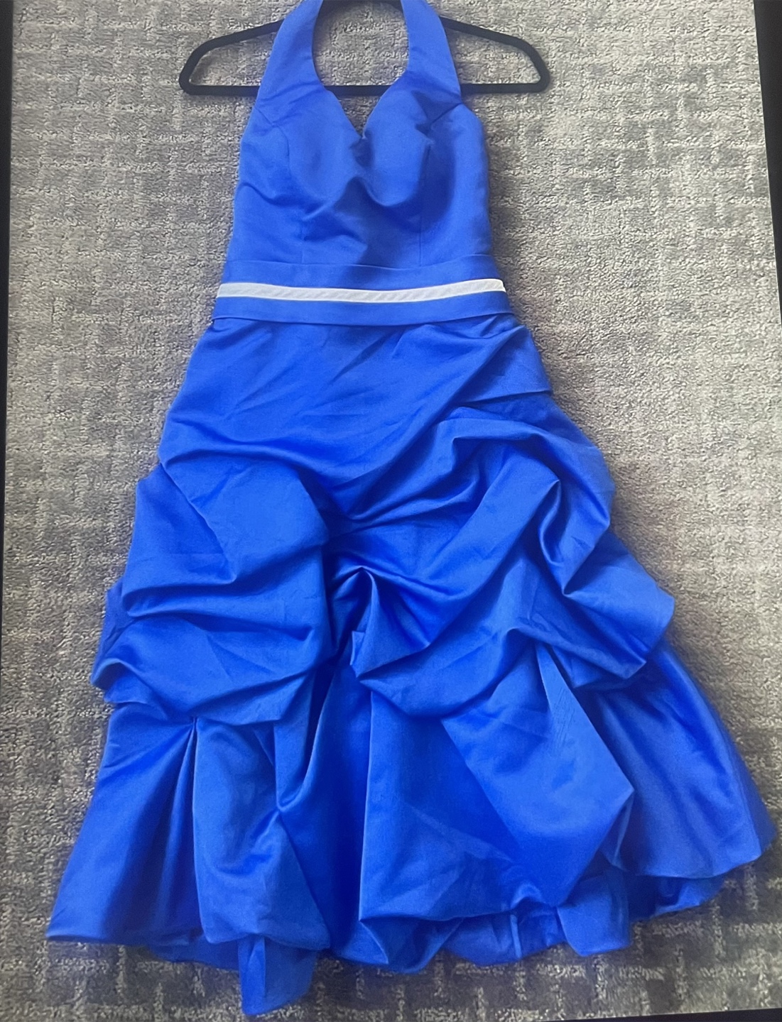 Royal Blue Halter  Dress - photo 2