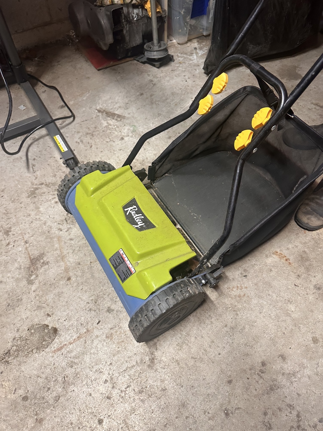Radley Reel Lawn Mower manual