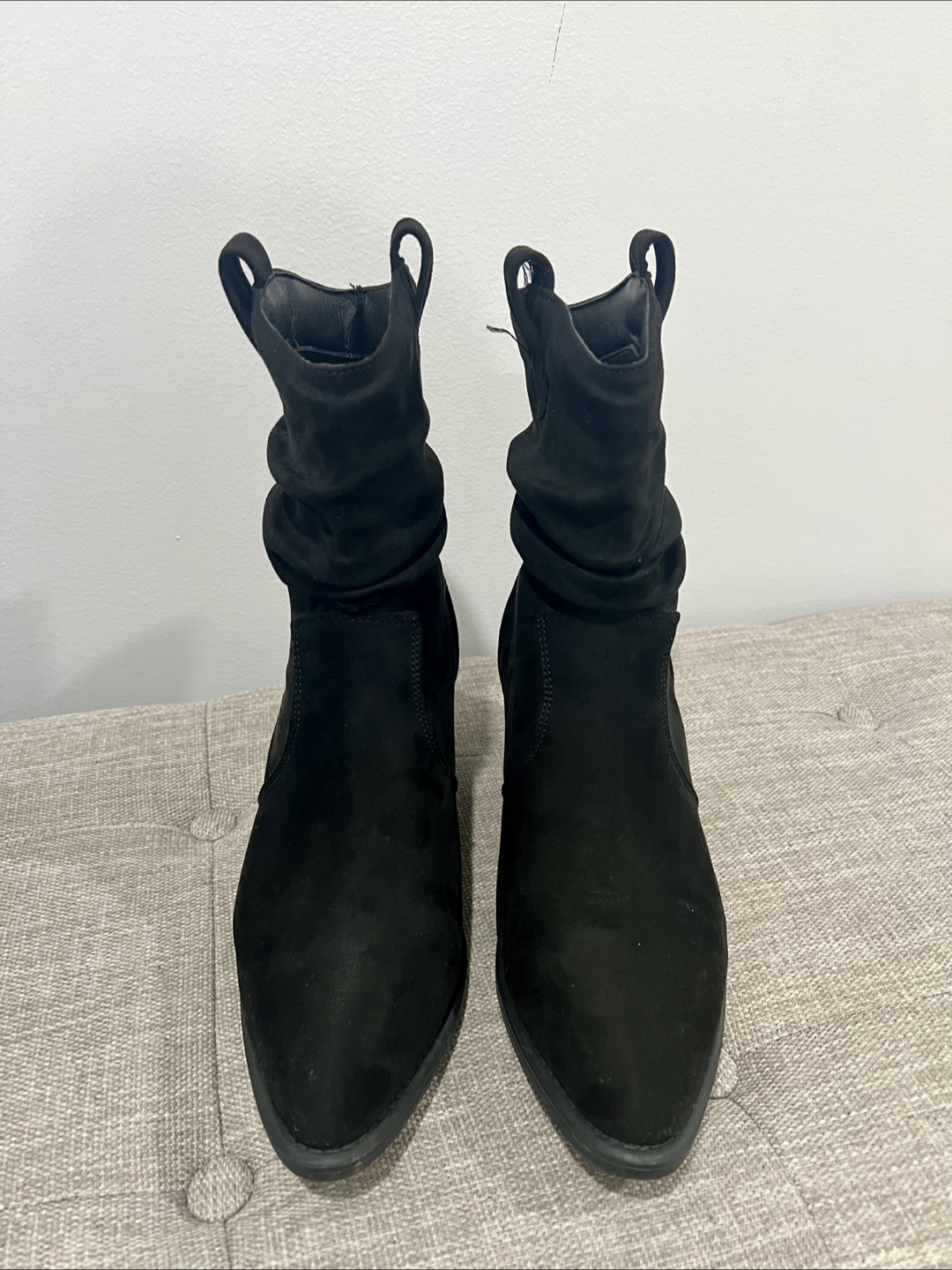 Ardene Mid-Calf Ruched Cowboy Boots - photo 2