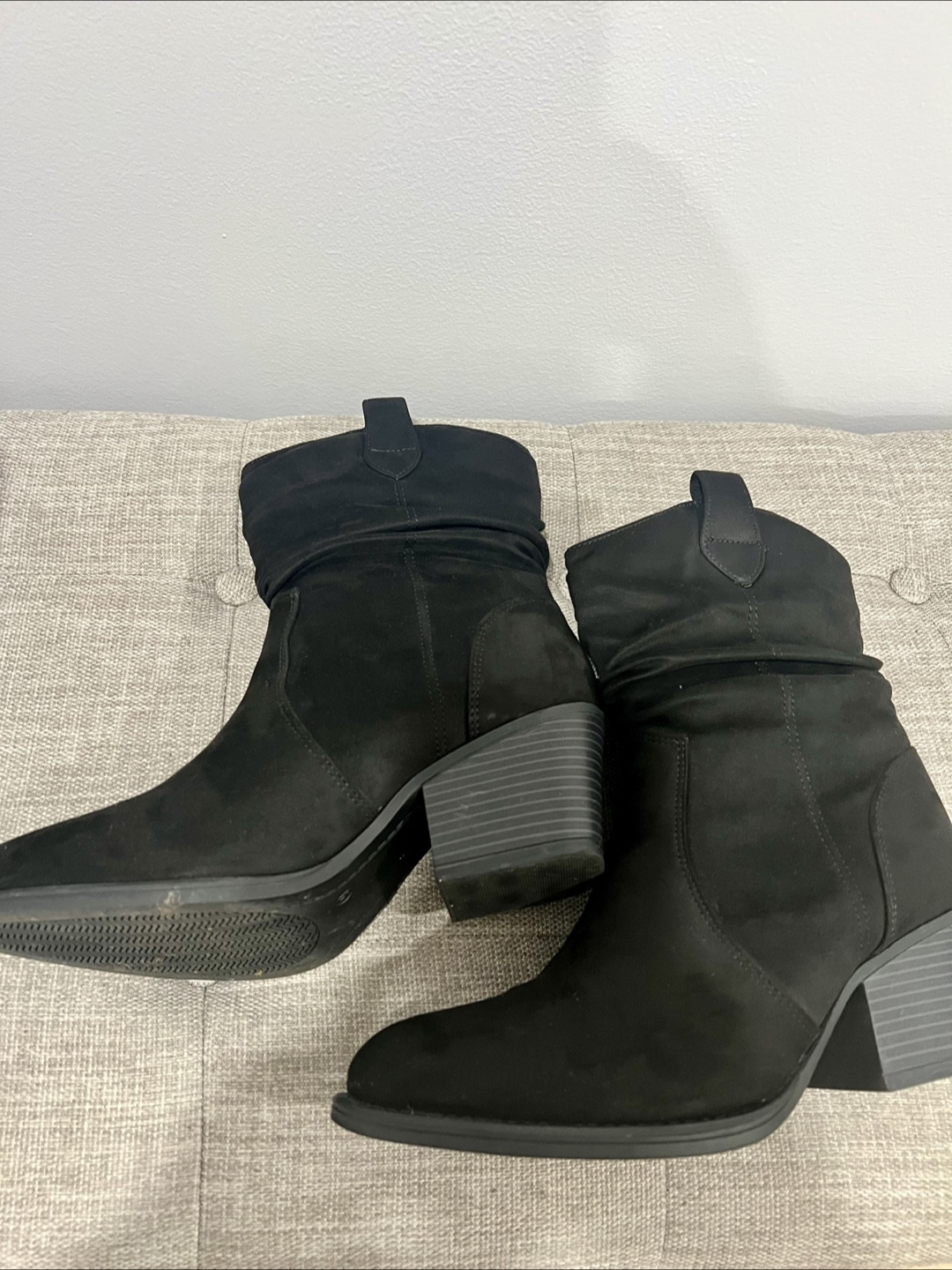 Ardene Mid-Calf Ruched Cowboy Boots - photo 3