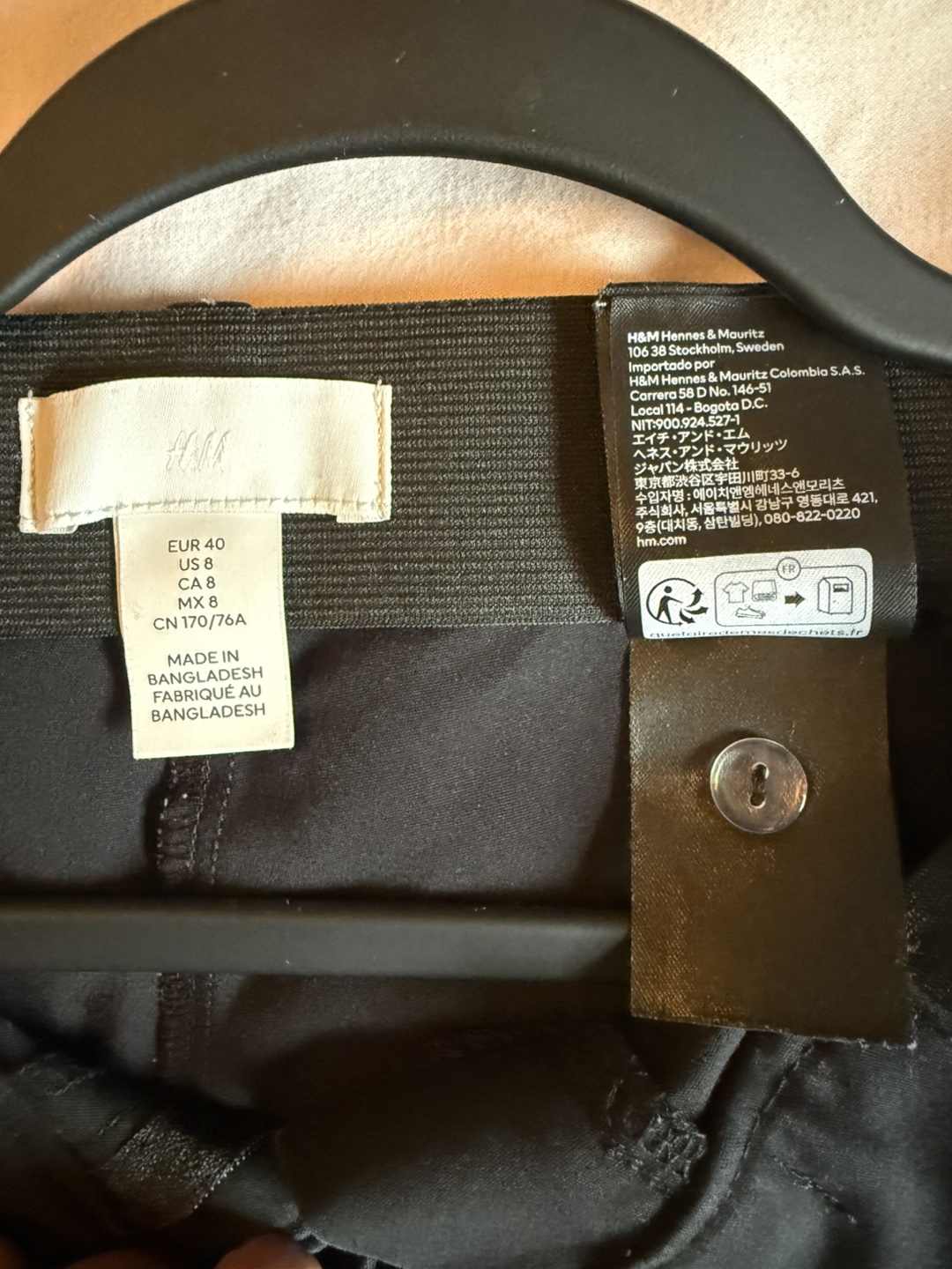 Black Ankle-Length Pants - photo 3
