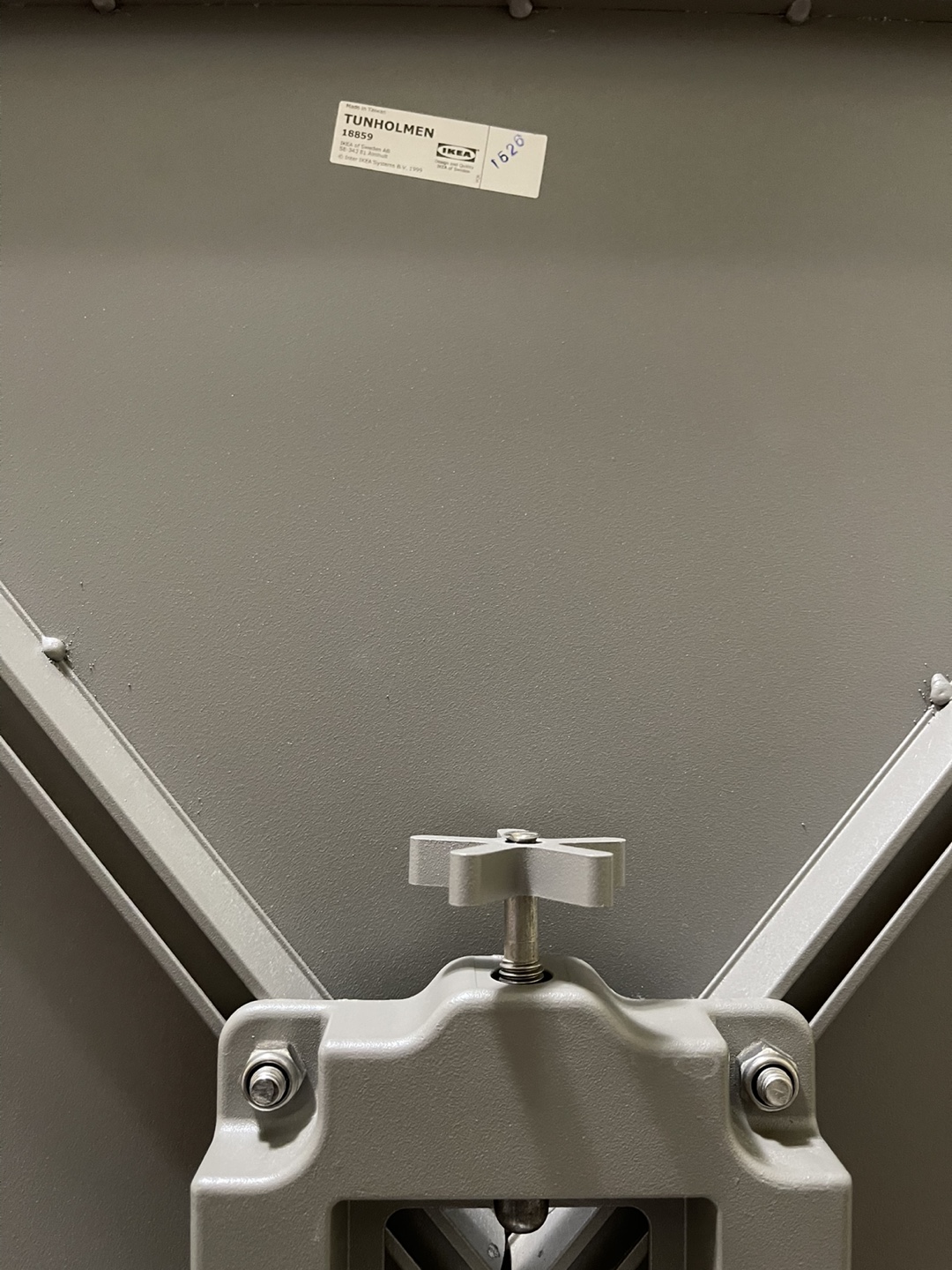 IKEA TUNHOLMEN Foldable Table - Grey - photo 3