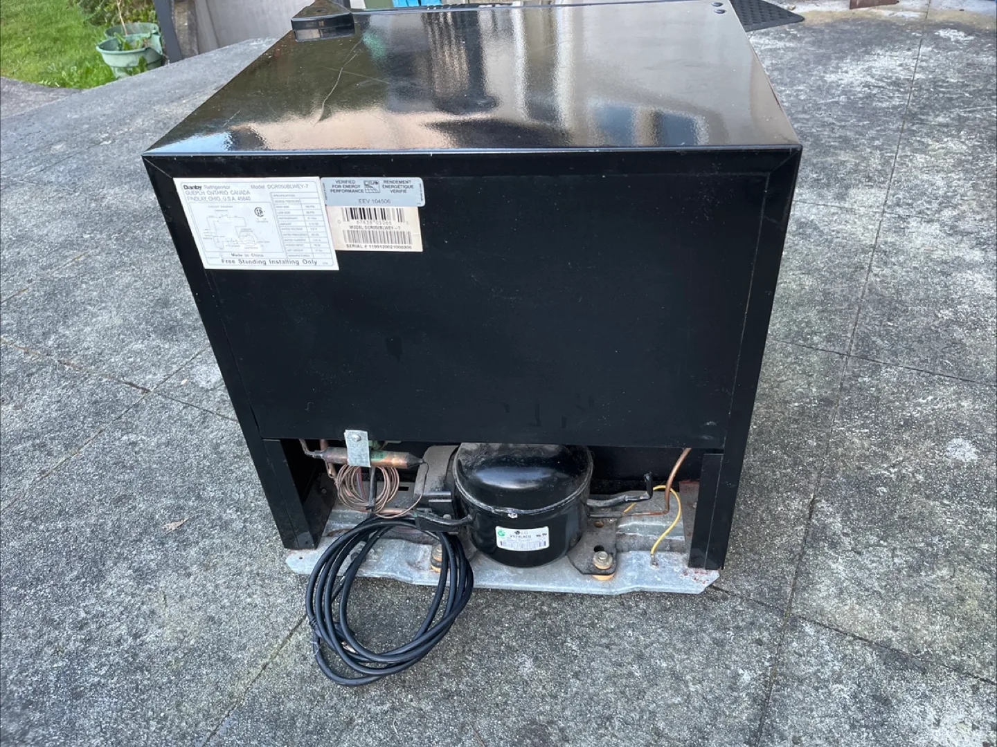 Danby Designer 4.6 cu. ft. Compact Refrigerator - Black image indicator(4)