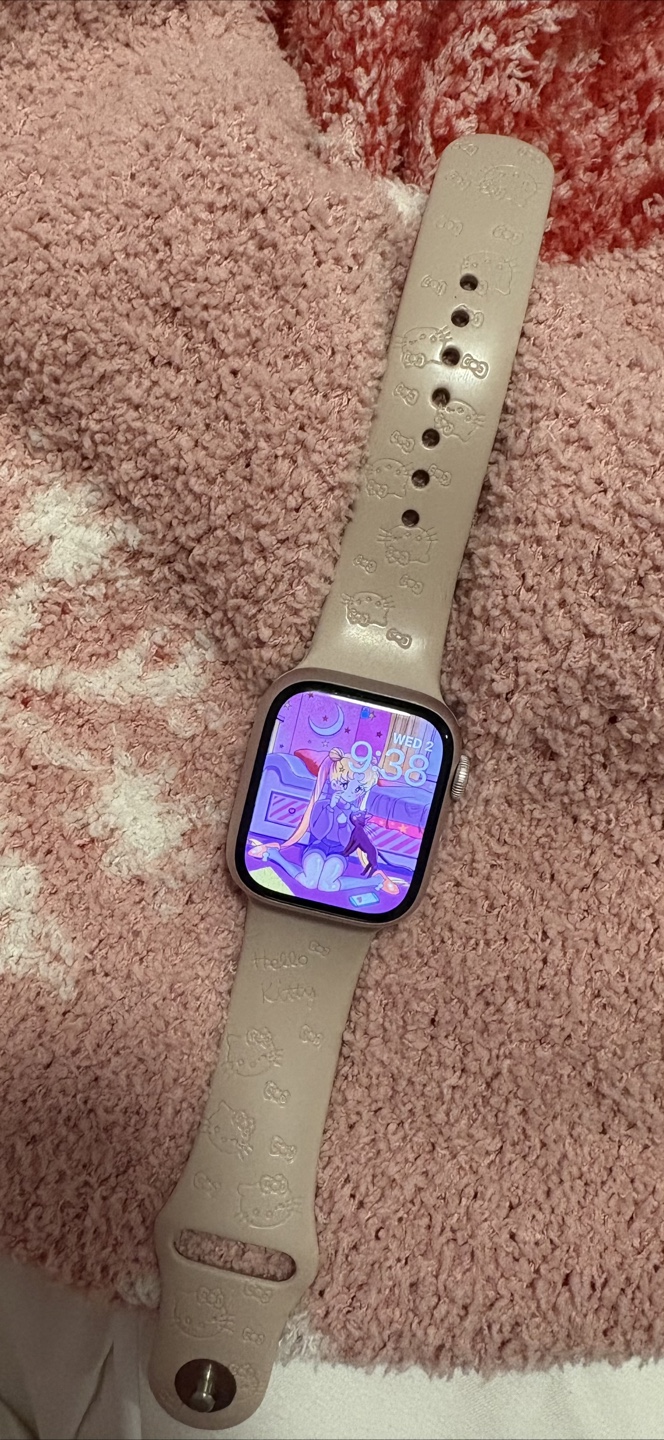 Apple Watch Series 9 with pink & pink hello kitty band - photo 2