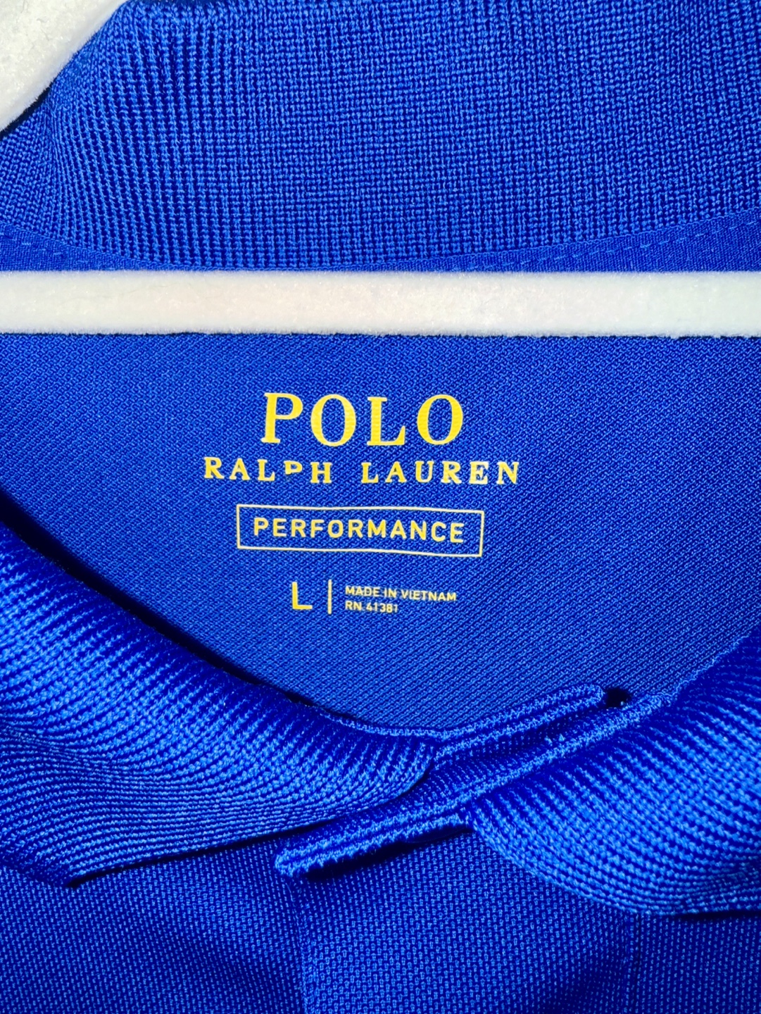 Polo Ralph Lauren Performance Polo Shirt - Size L - Royal Blue - photo 2