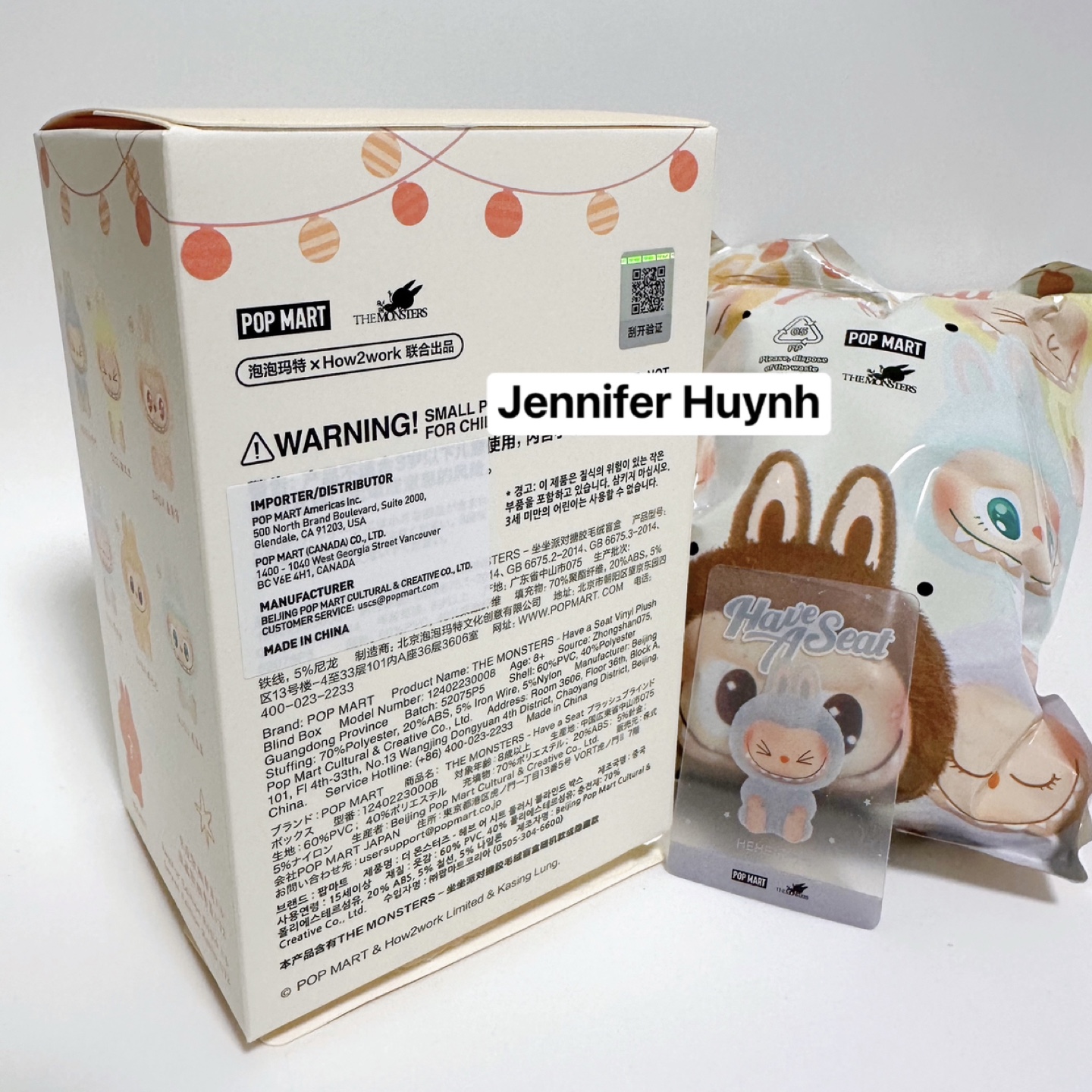 POP MART Labubu Have A Seat Blind Box (Hehe) - photo 2