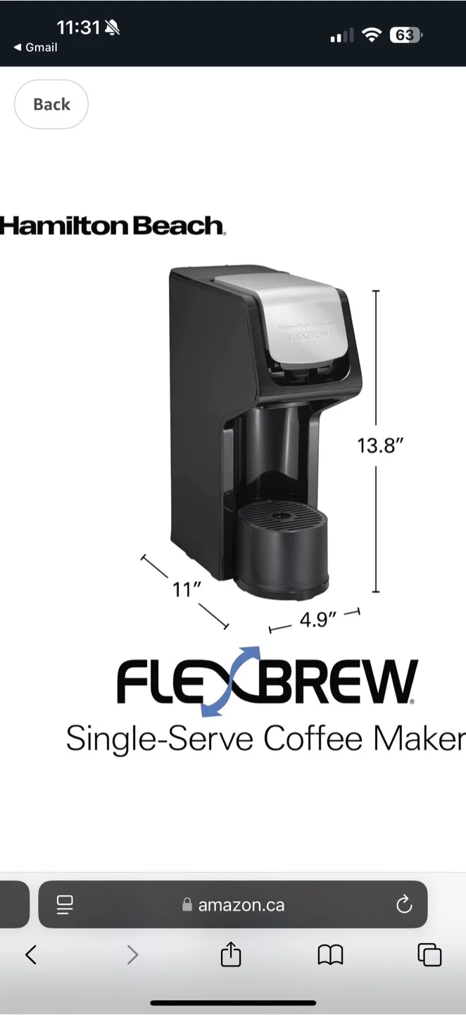 Hamilton Beach FlexBrew Coffee Maker image indicator(8)