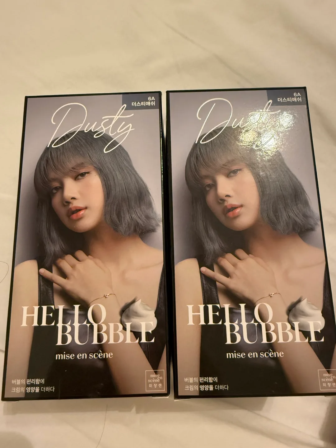 Mise en scène Hello Bubble Foam Hair Dye (6A - Dusty Ash) thumbnail