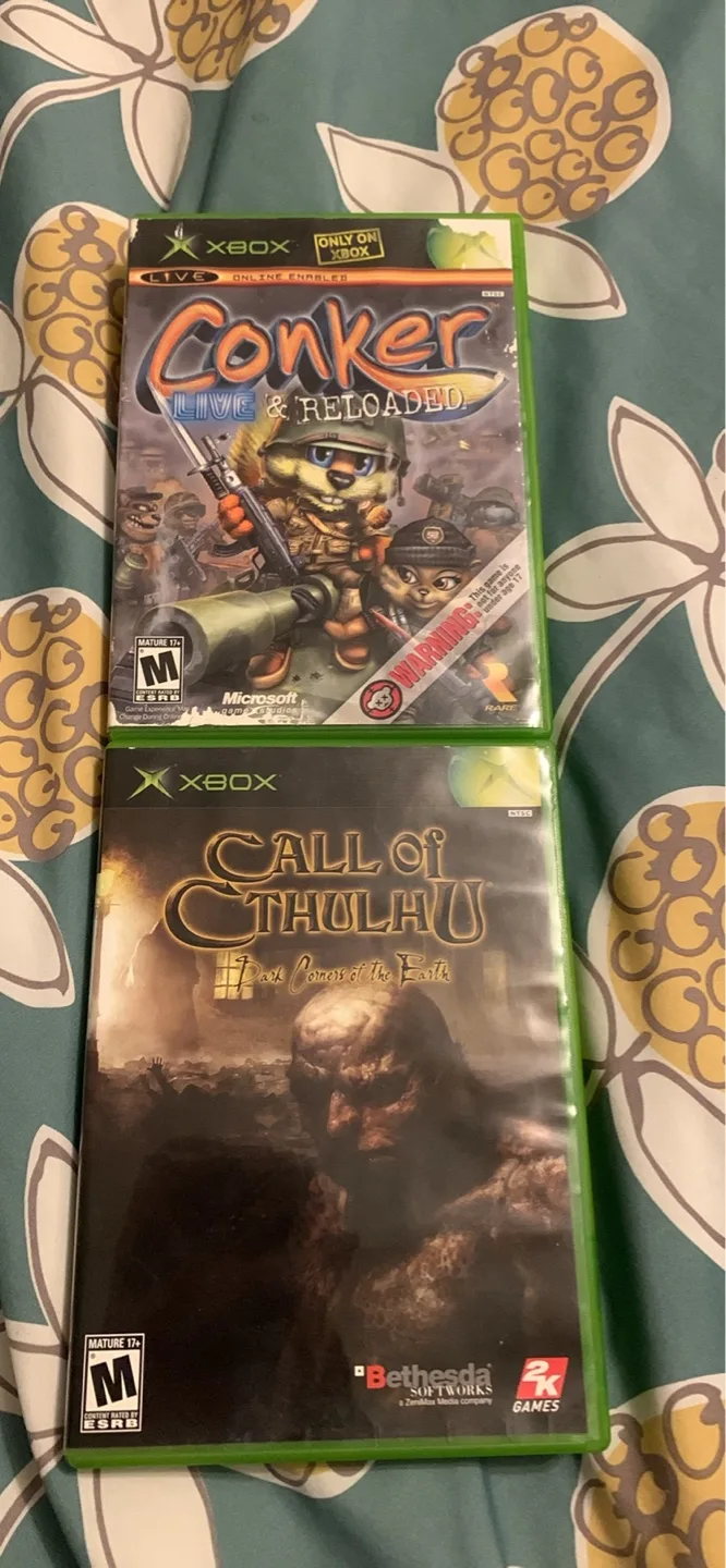 Xbox Original Games - Conker Live & Reloaded + Call of Cthulhu thumbnail