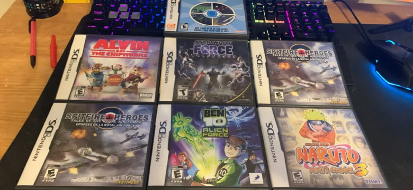 Lot of 6 Nintendo DS Games thumbnail
