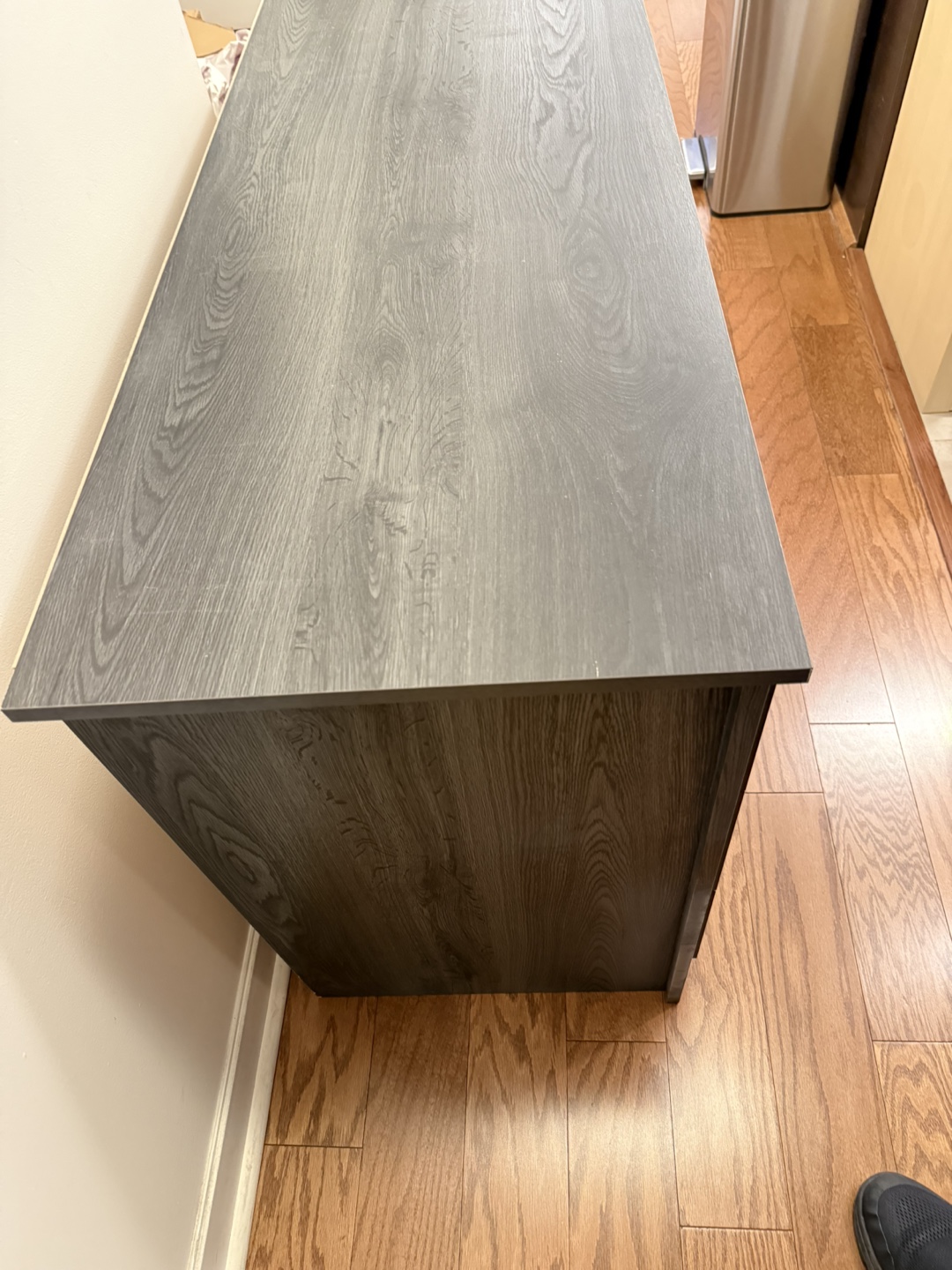 Dark Grey Six-Drawer Dresser - photo 3