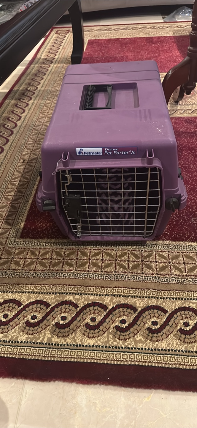 Petmate Deluxe Pet Porter Jr. Purple Pet Carrier - photo 3