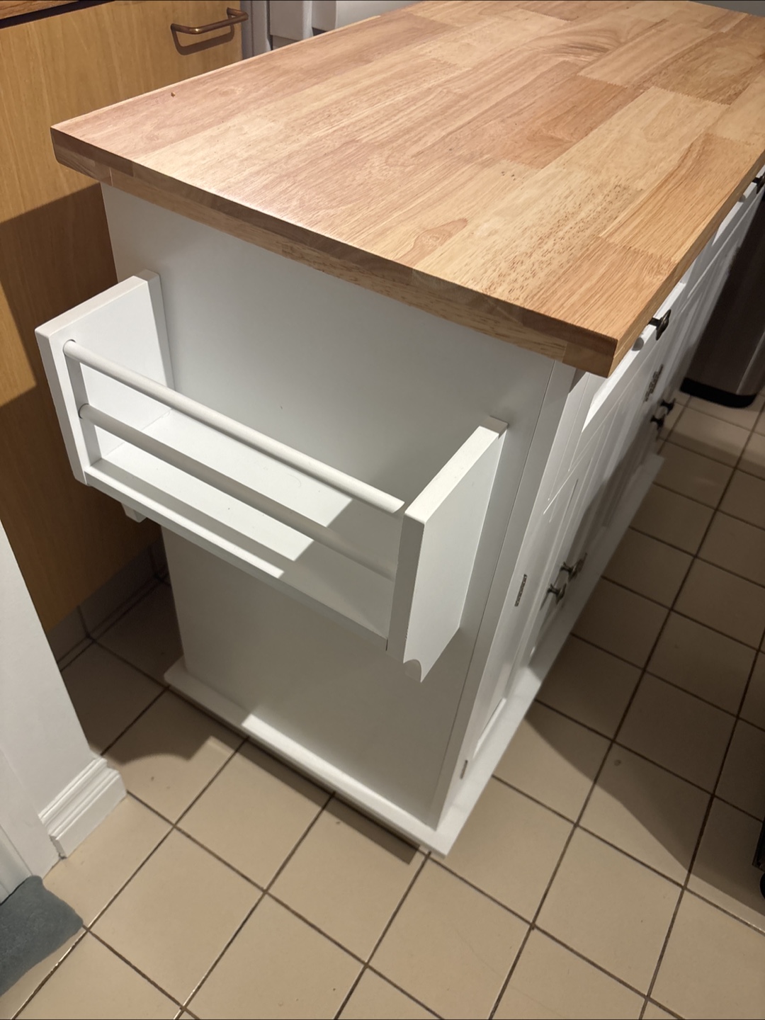 Kitchen Island Cart with wheels - photo 5