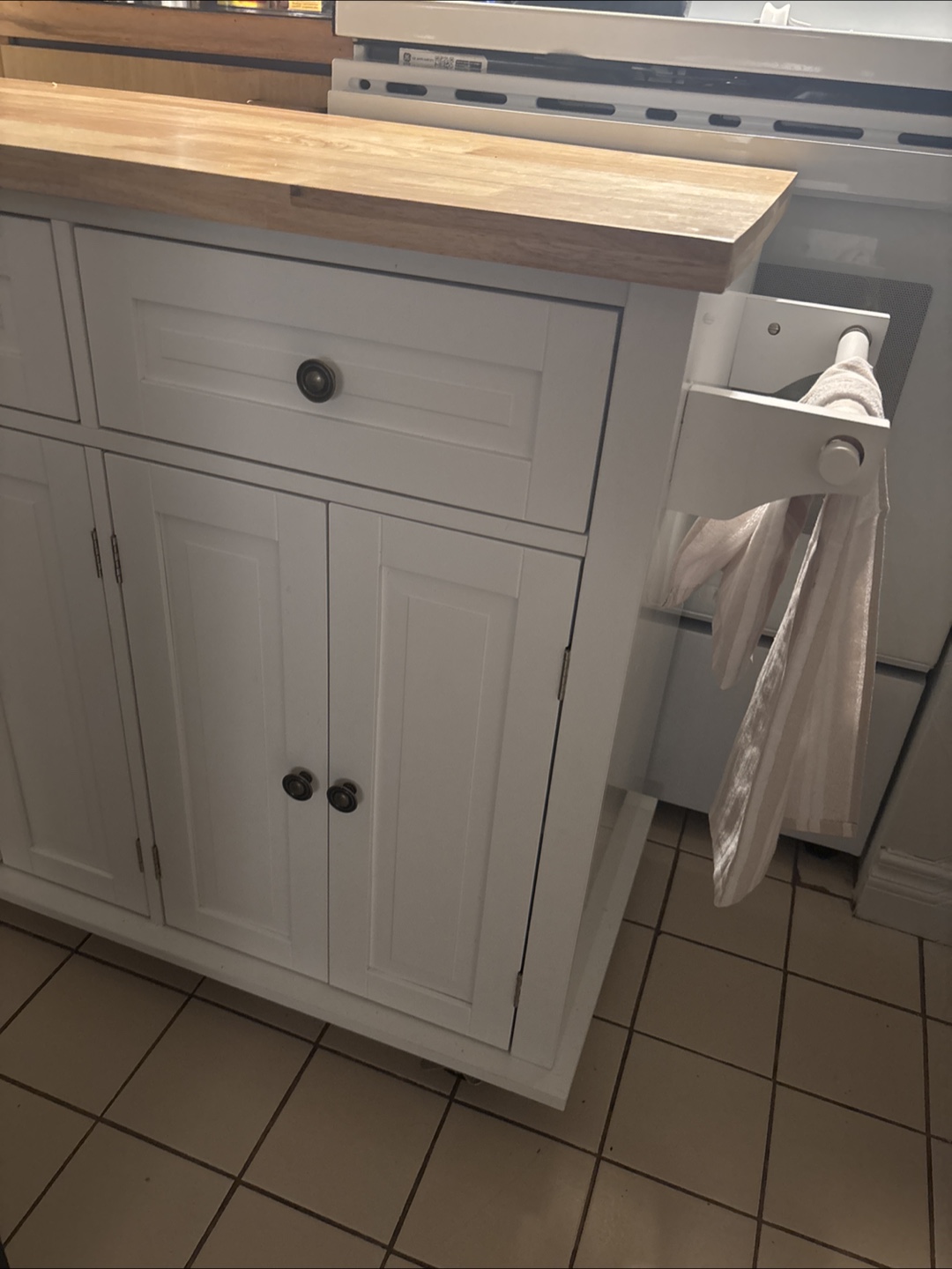 Kitchen Island Cart with wheels - photo 2