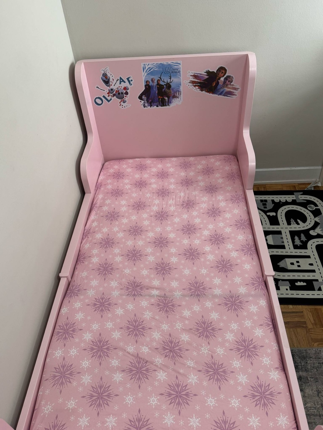 Pink IKEA Toddler Bed extendable - photo 5