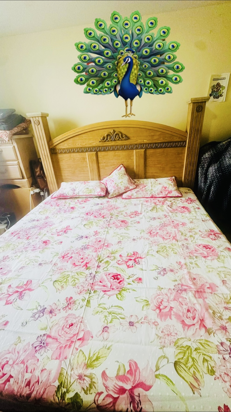 King-size Wooden Bed Frame - photo 3