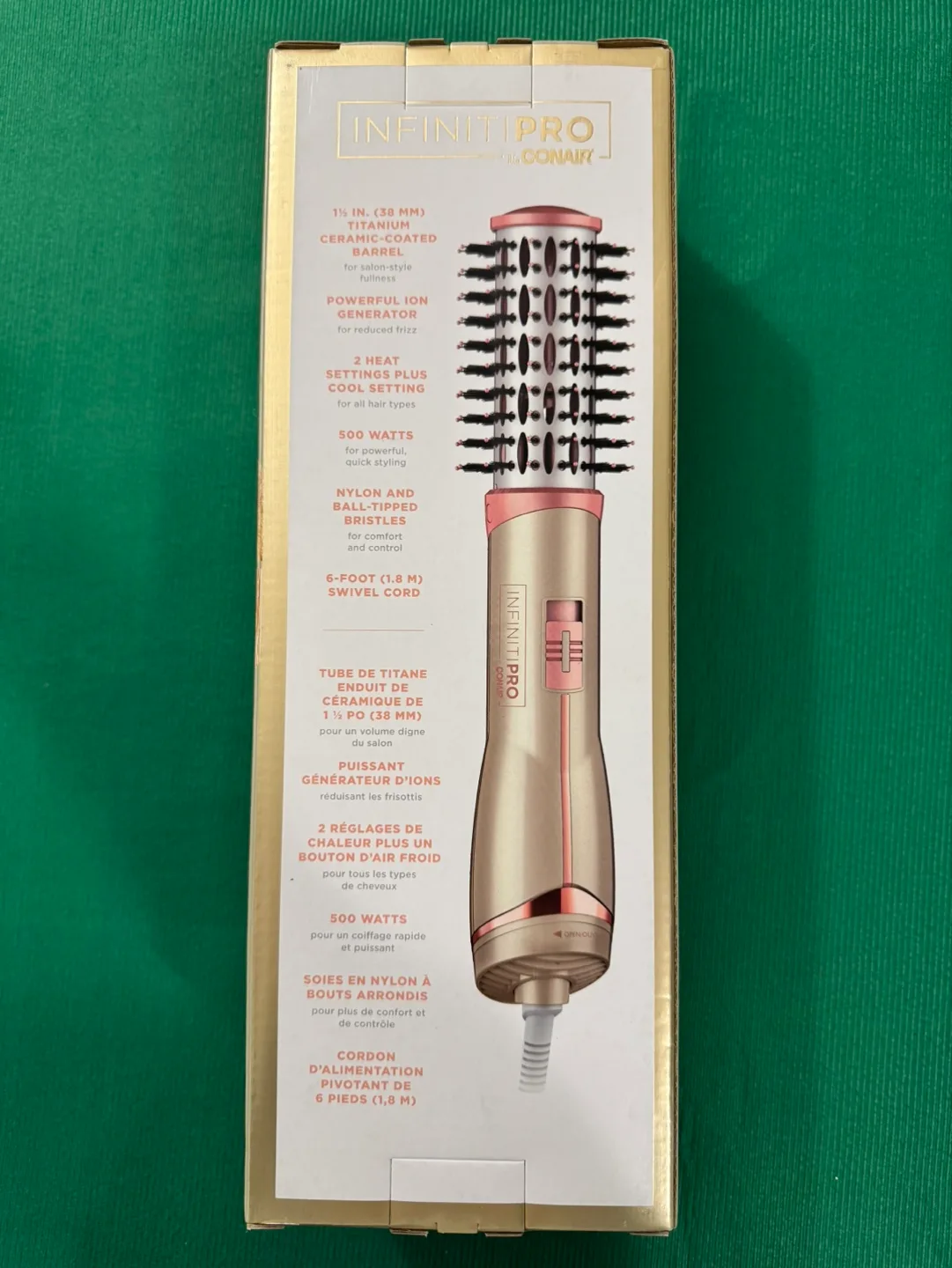 Infinitipro by Conair Hot Air Brush image indicator(2)