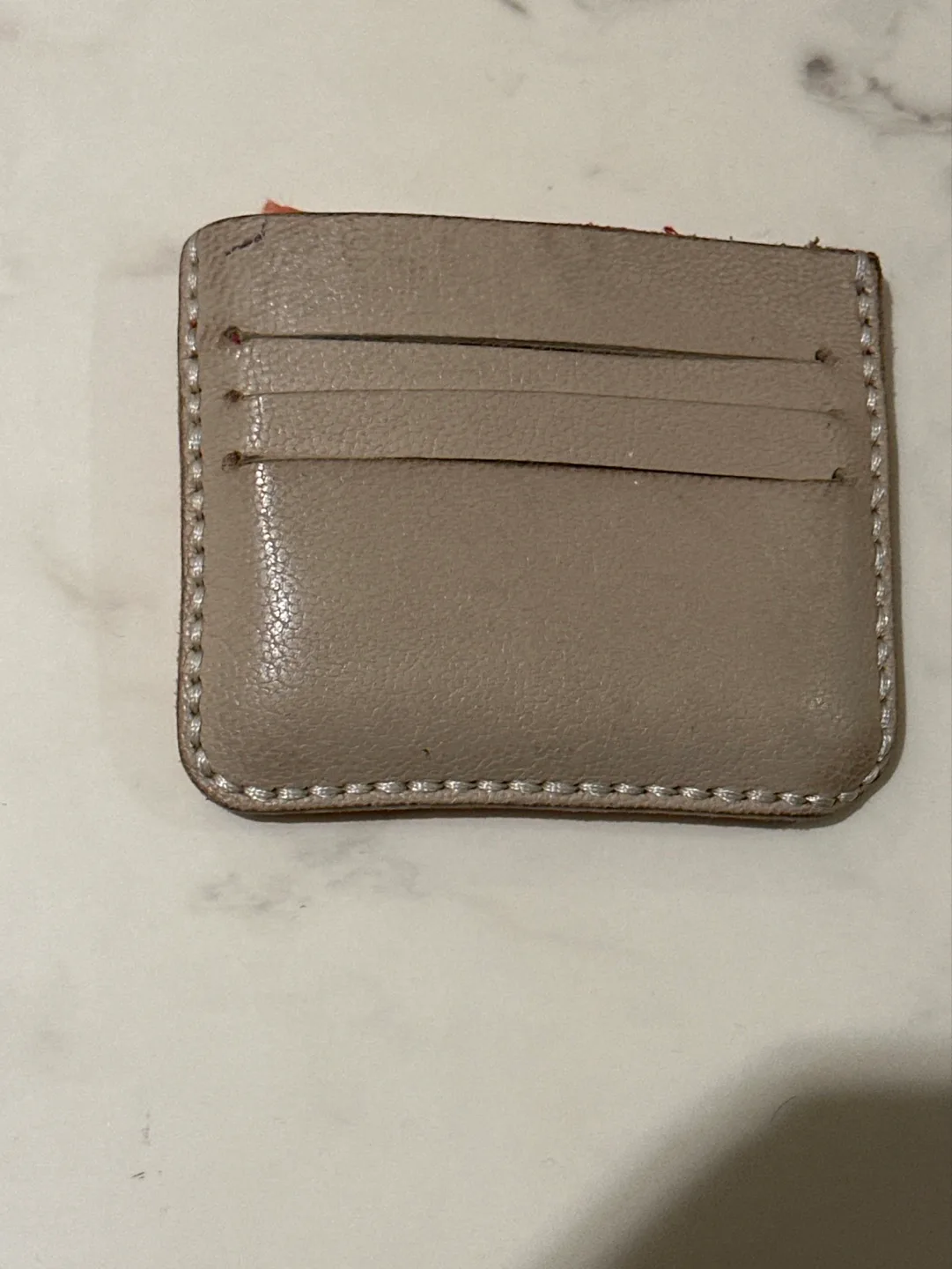 Handmade Leather Card Holder - Two colours💚 image indicator(2)