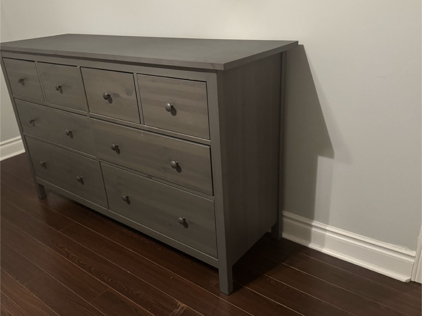 IKEA Hemnes 8-Drawer Dresser - Grey-Brown - photo 2