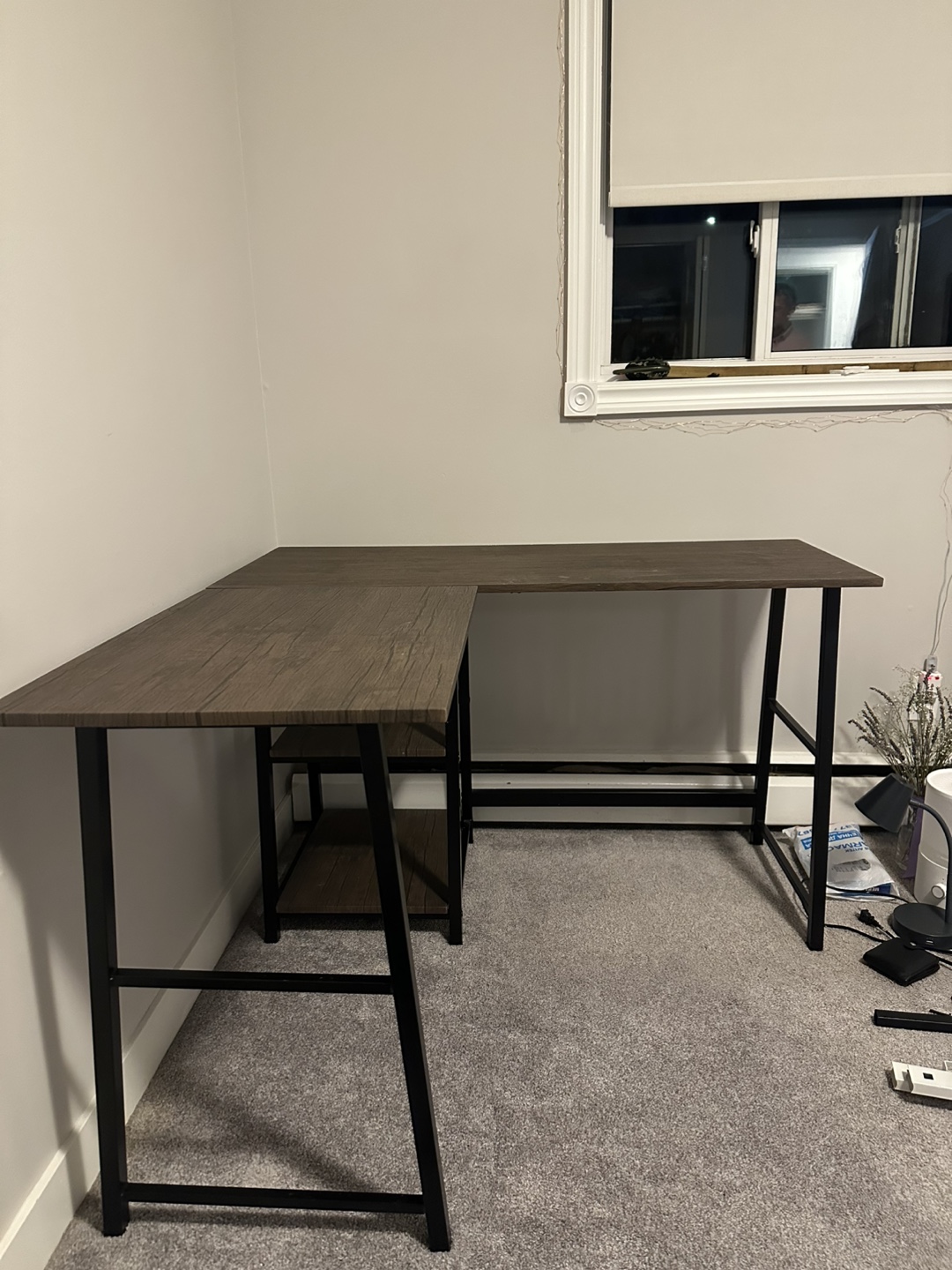 Corner Computer Desk with Storage - photo 3