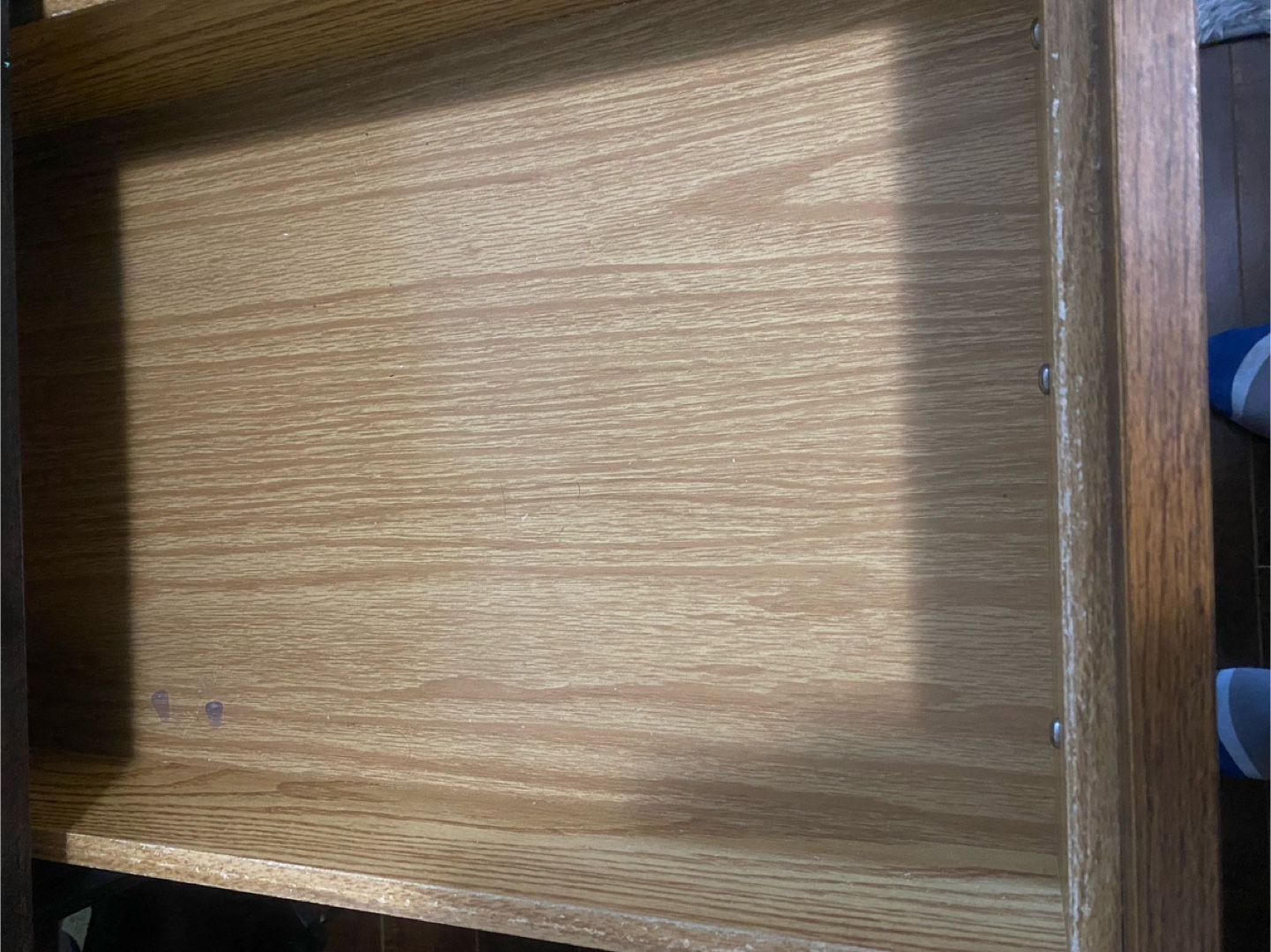Wooden Desk with Drawer - photo 2