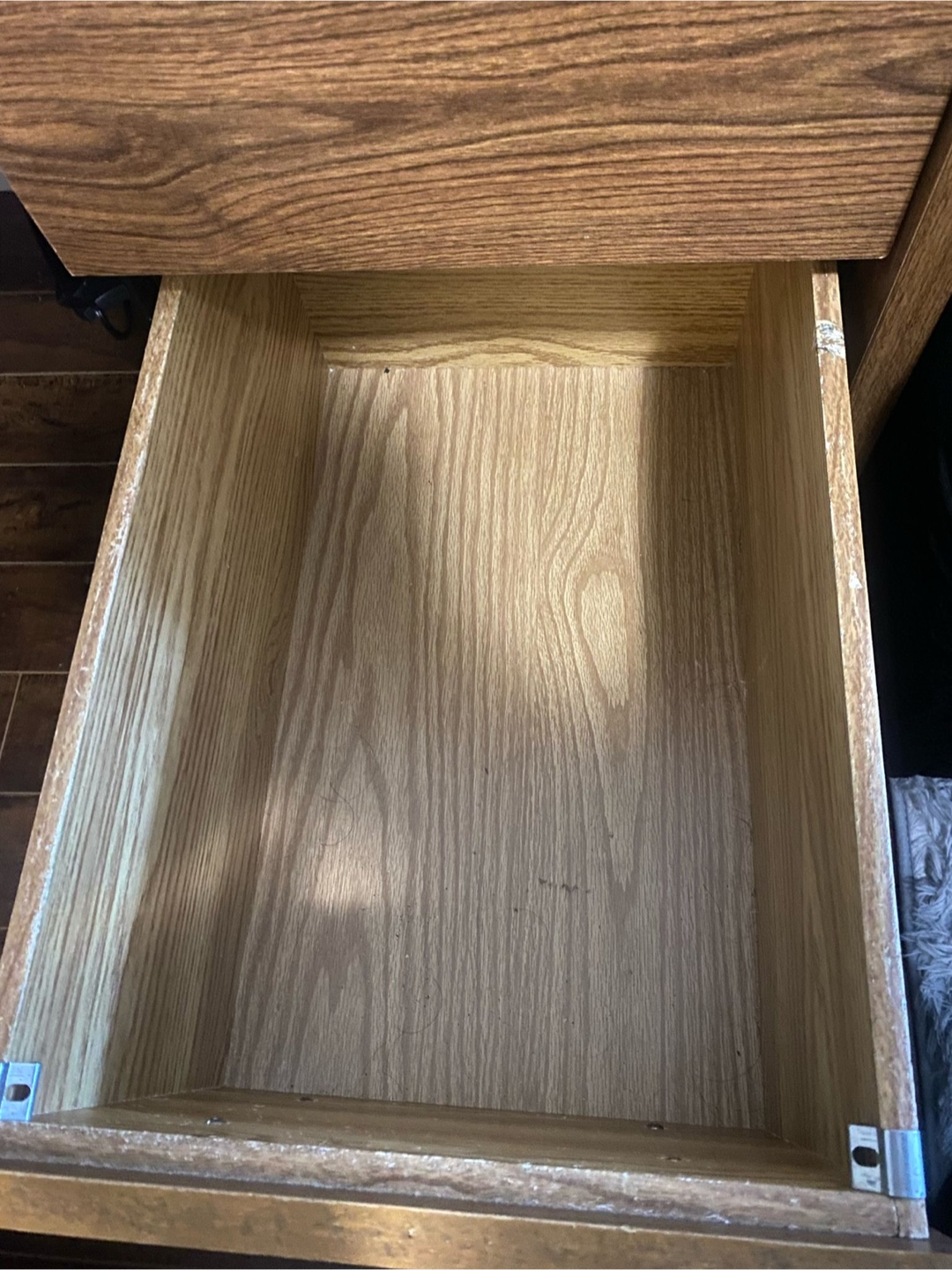 Wooden Desk with Drawer - photo 5