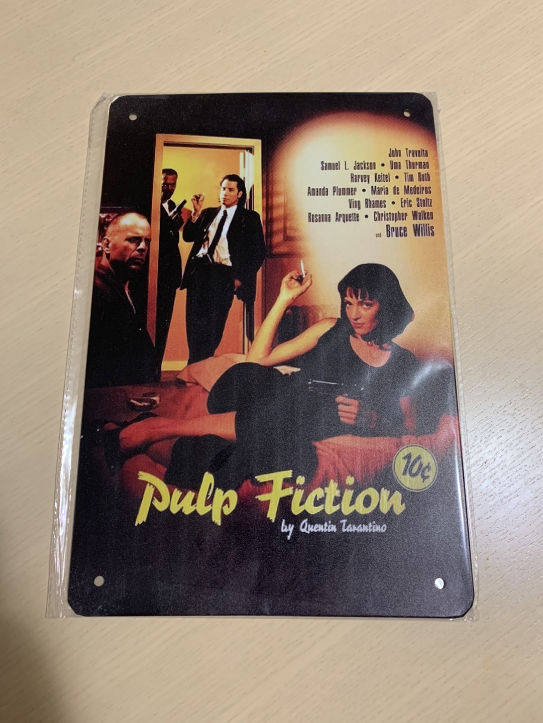 Pulp Fiction - Decorative Metal Poster
