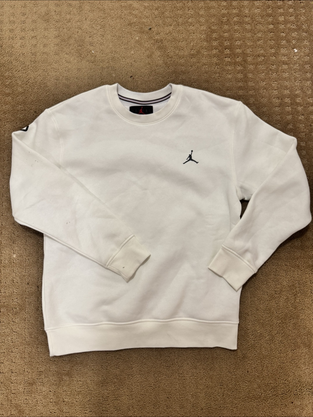 Jordan Brand White Crewneck Sweatshirt