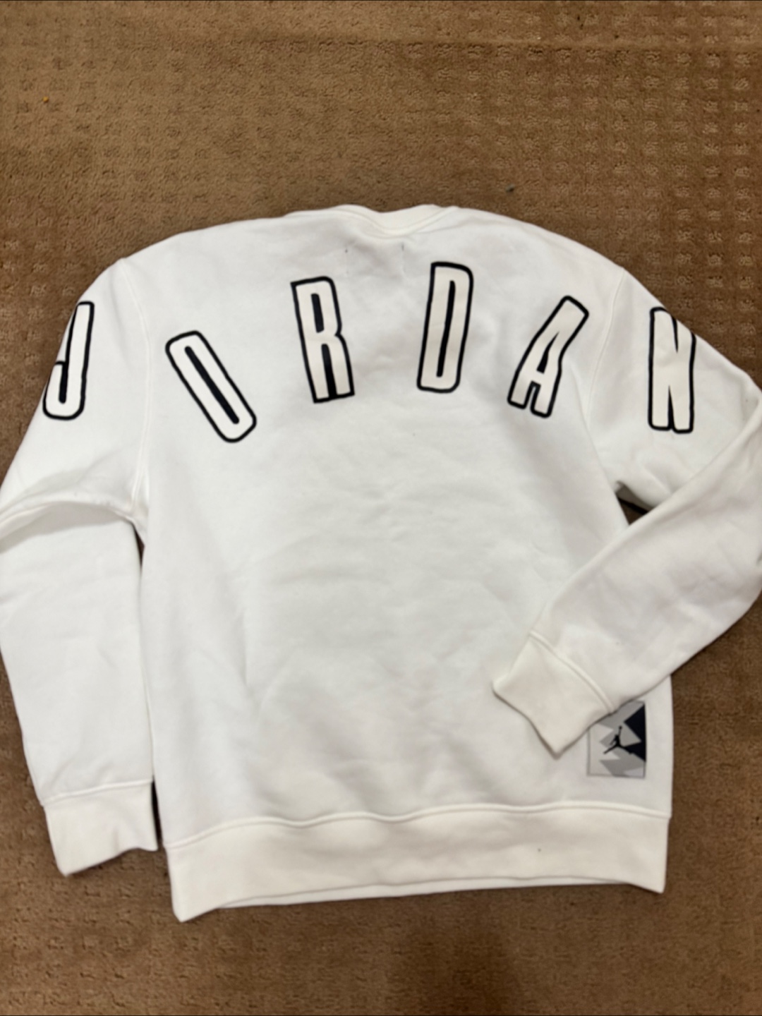 Jordan Brand White Crewneck Sweatshirt - photo 2