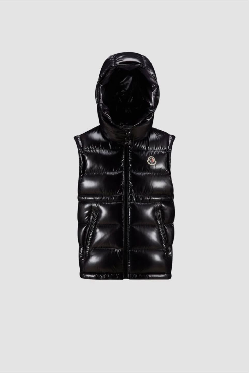 Moncler Bormees Hooded Down Vest - Black - Medium