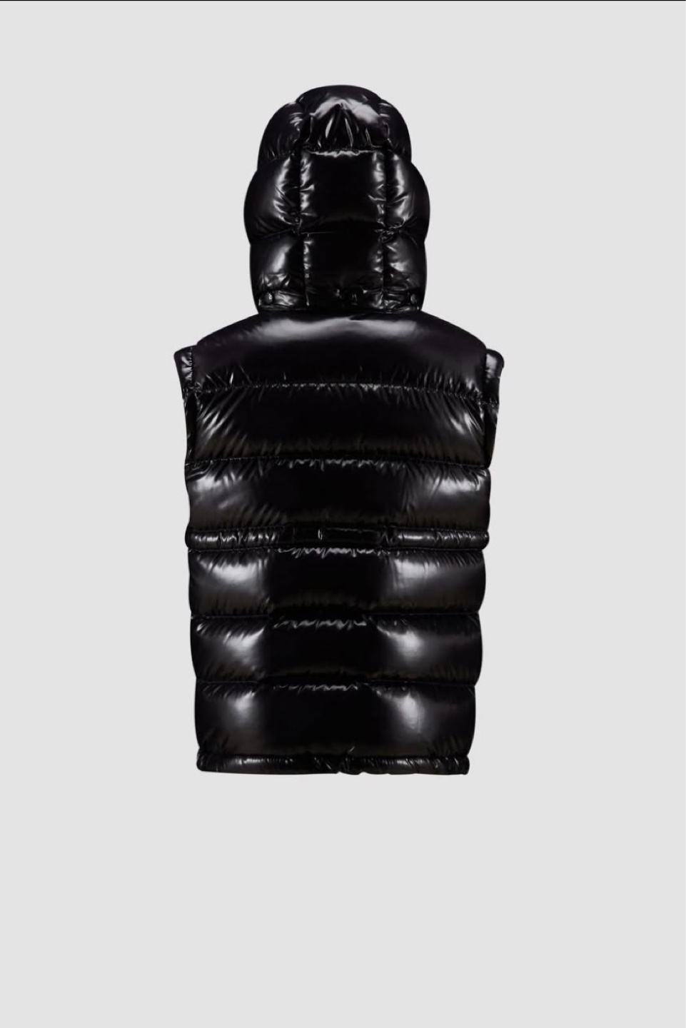 Moncler Bormees Hooded Down Vest - Black - Medium - photo 2