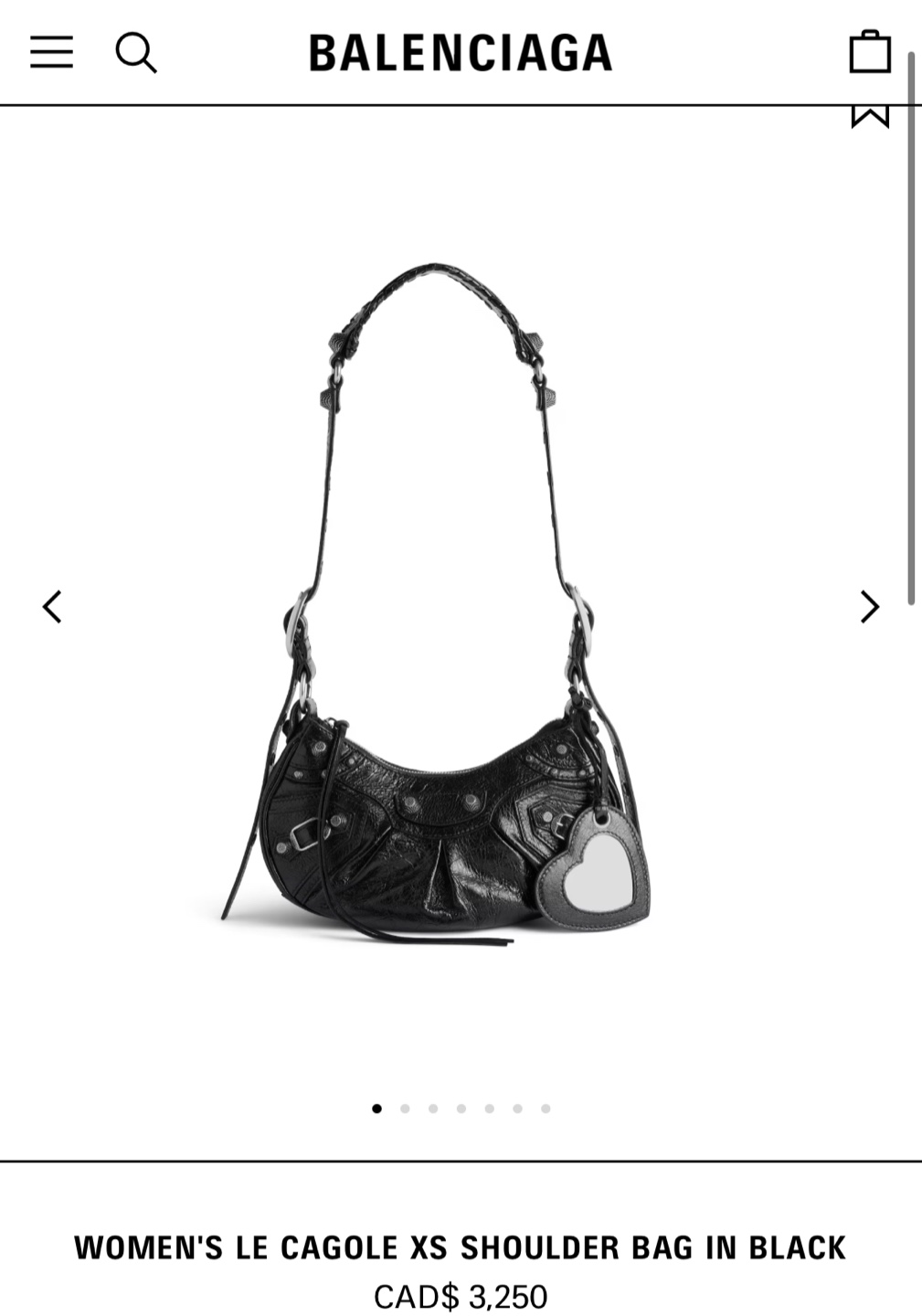 Balenciaga Le Cagole Small Shoulder Bag 르카골 백 - photo 2