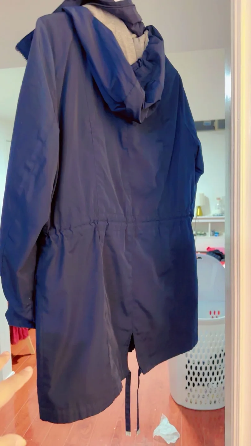 Tommy Hilfiger Navy Blue Hooded Jacket image indicator(3)