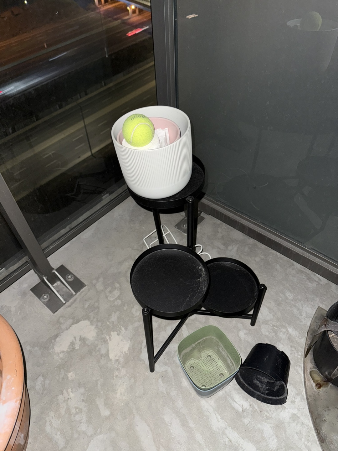 Three-Tier Plant Stand with flower pot - photo 2