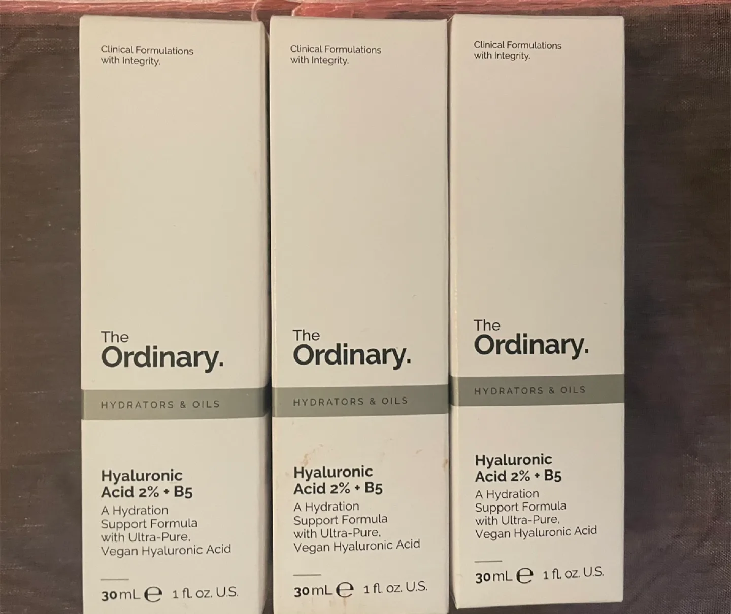 Three The Ordinary Hyaluronic Acid 2% + B5 thumbnail
