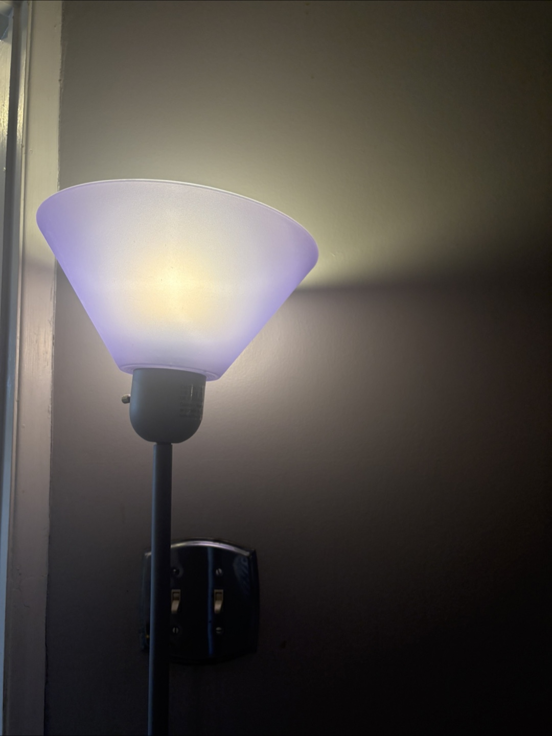 Tall Purple Floor Lamp - photo 2