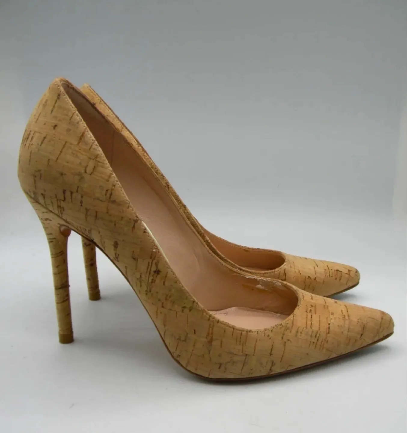 Stuart Weitzman  Cork High Heels thumbnail
