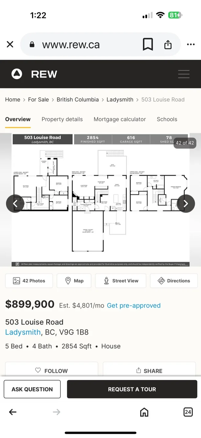 Ladysmith Waterfront Home - 5 Bed, 4 Bath image indicator(3)