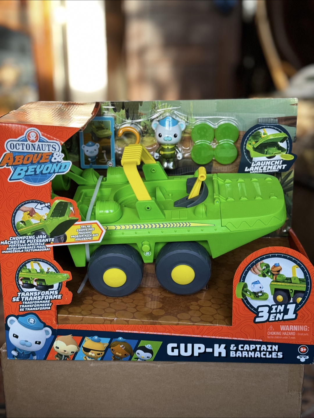 Octonauts Above & Beyond GUP-K with Captain Barnacles