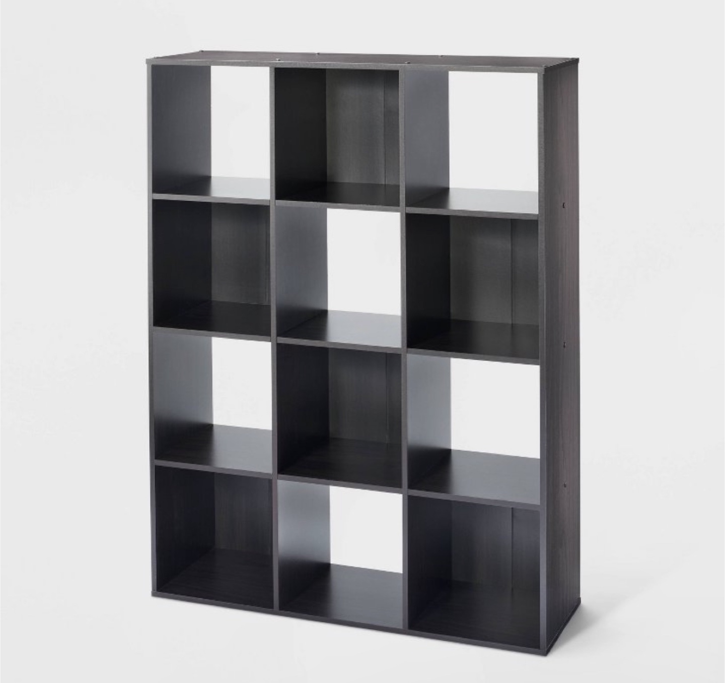 12 Cube Organizer Dark Brown