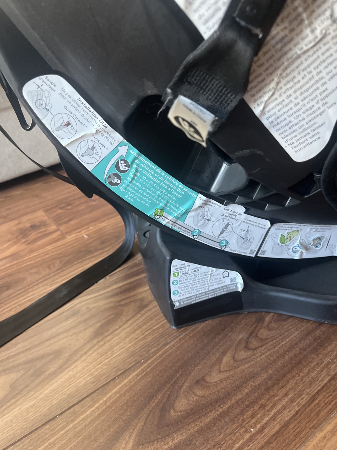 Evenflo Symphony Car Seat - photo 3