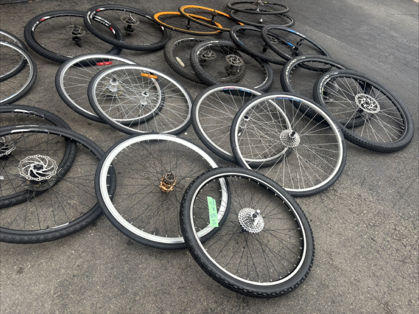 Bulk Lot of Used Bicycle Wheels - photo 3