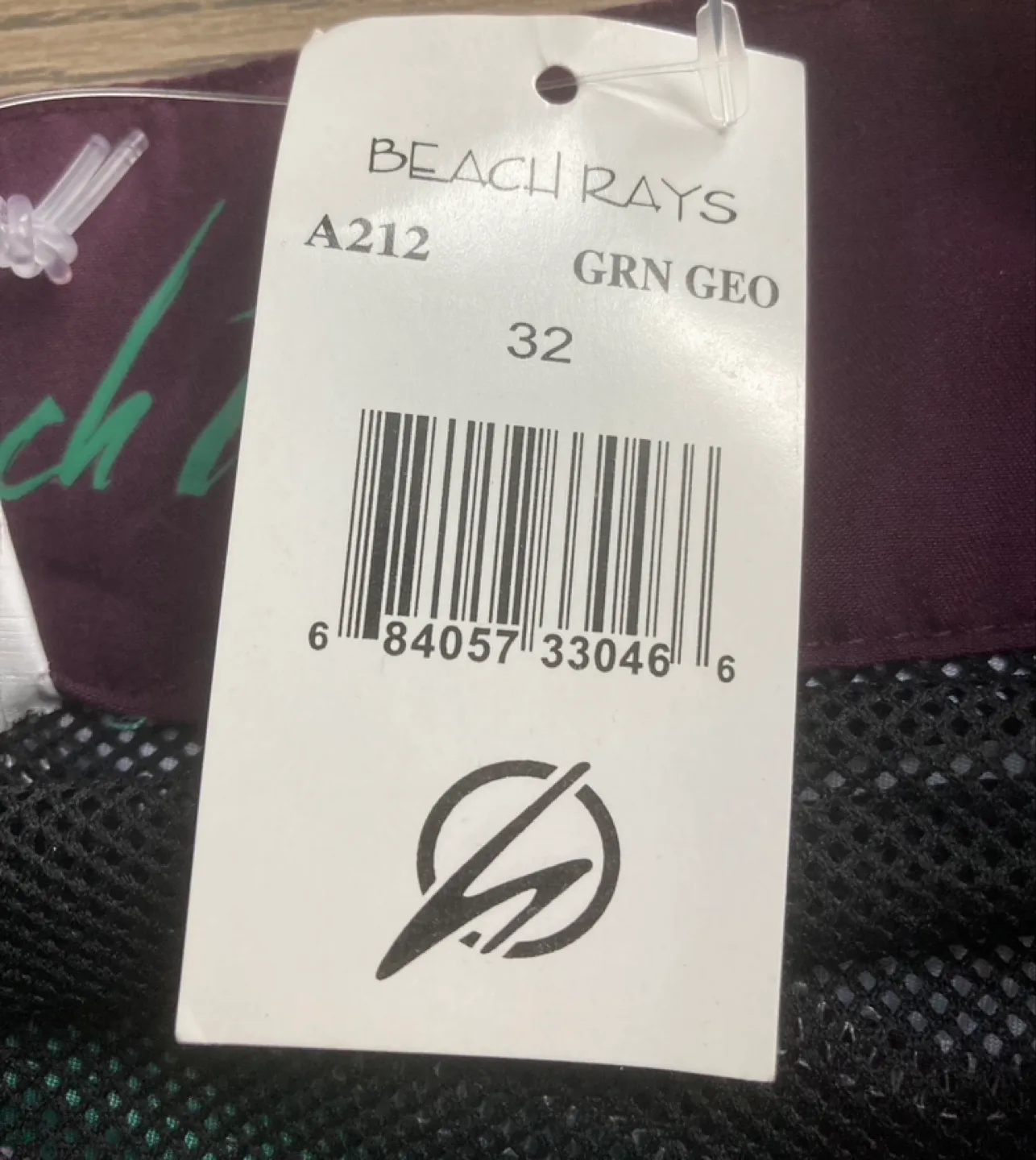 Beach Rays Men's Size 32 Geometric Pattern Board Shorts image indicator(5)