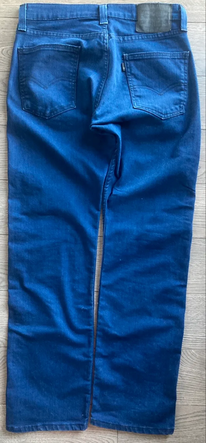 LEVI STRAUSS & CO. 513 Denim Jeans Size 29 X 30 image indicator(4)