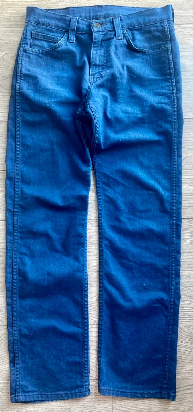LEVI STRAUSS & CO. 513 Denim Jeans Size 29 X 30 thumbnail