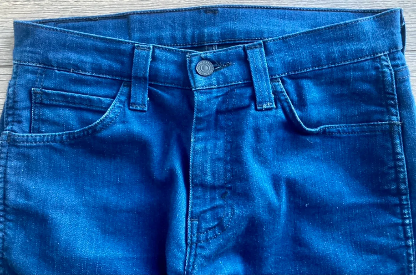 LEVI STRAUSS & CO. 513 Denim Jeans Size 29 X 30 image indicator(2)