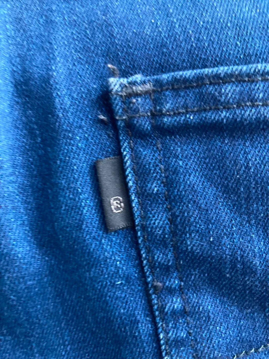 LEVI STRAUSS & CO. 513 Denim Jeans Size 29 X 30 image indicator(7)