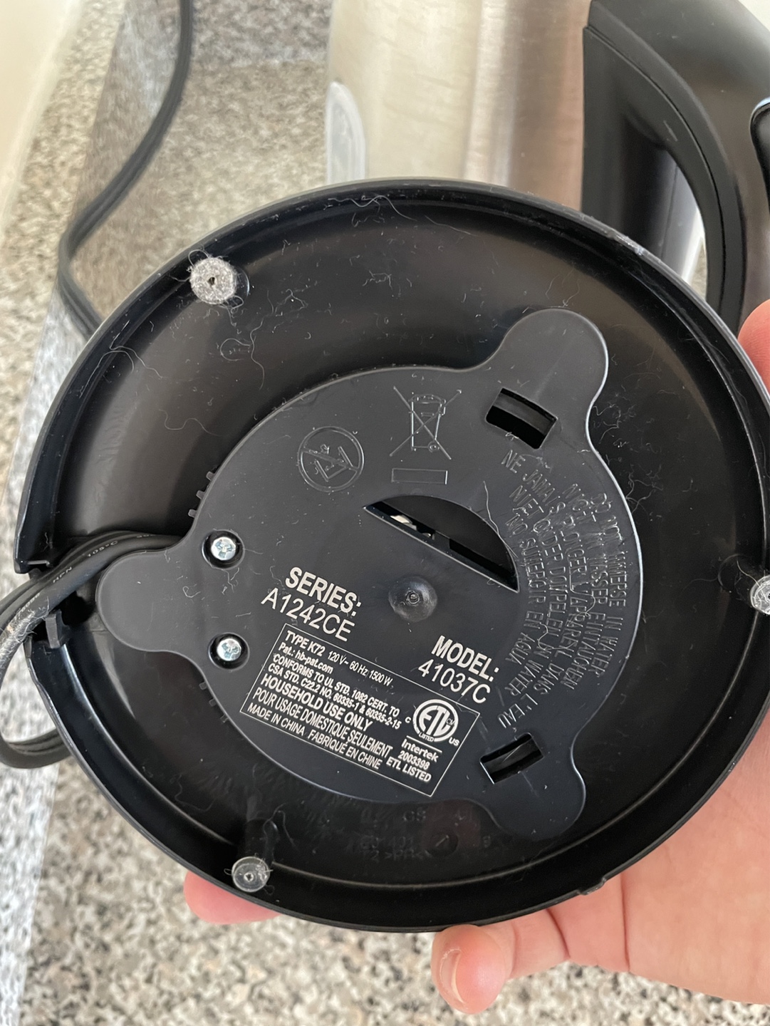 Hamilton Beach Electric Kettle - photo 3